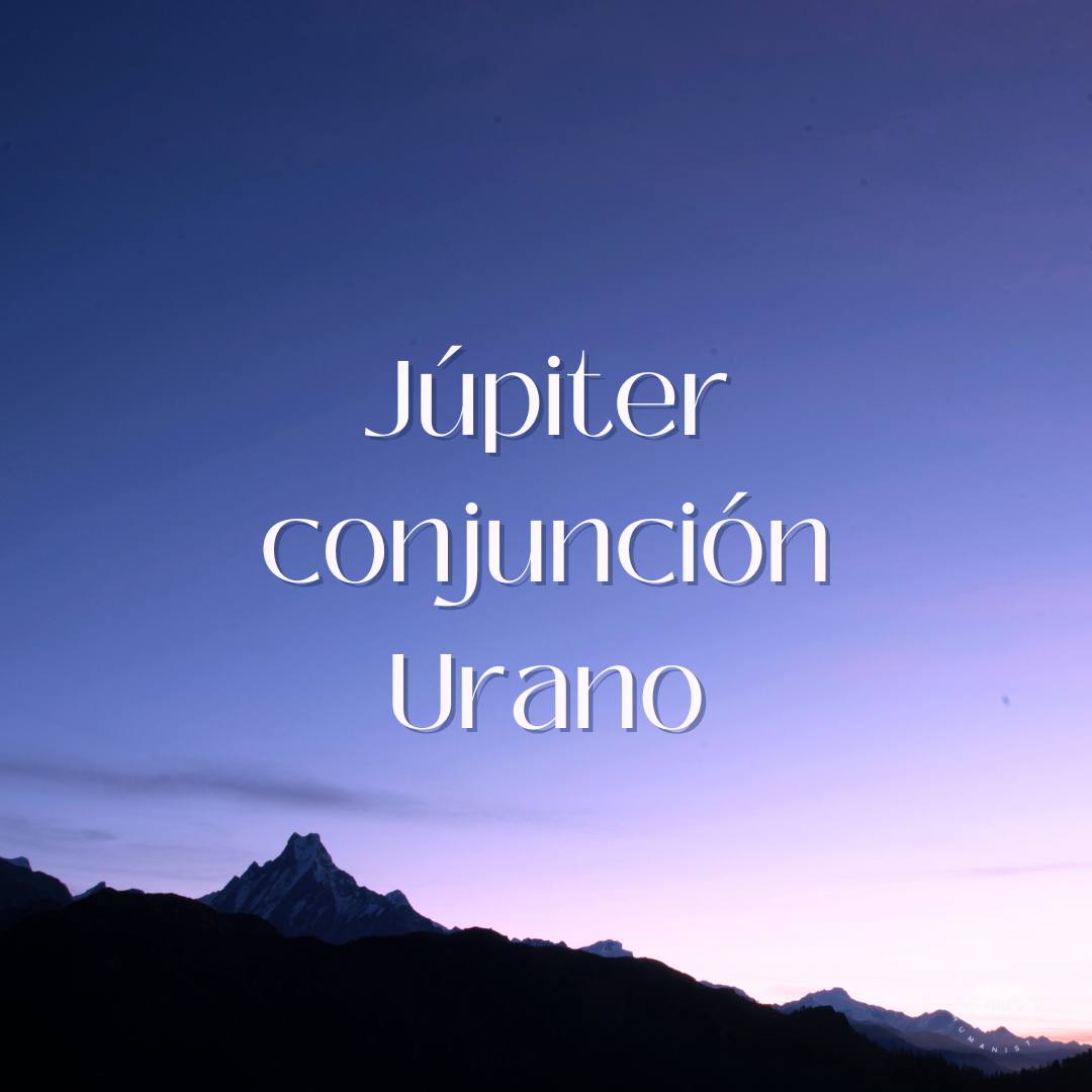 Júpiter conjunción Urano